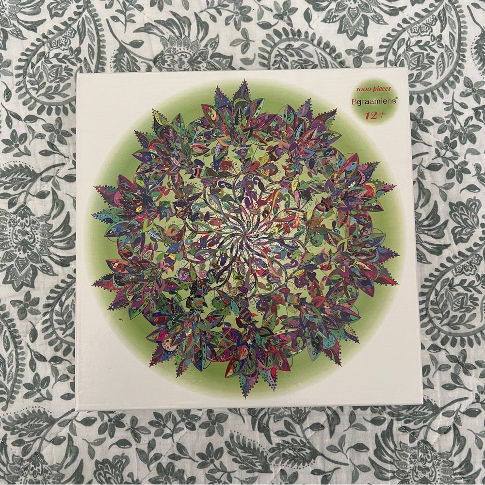 1000 Piece Mosaic Puzzle, Circle